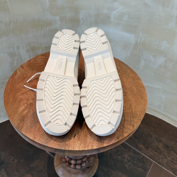 New & never worn! Gola Platform High Top Lug Sole Sneakers - Size 9 - Off White - Picture 4 of 5